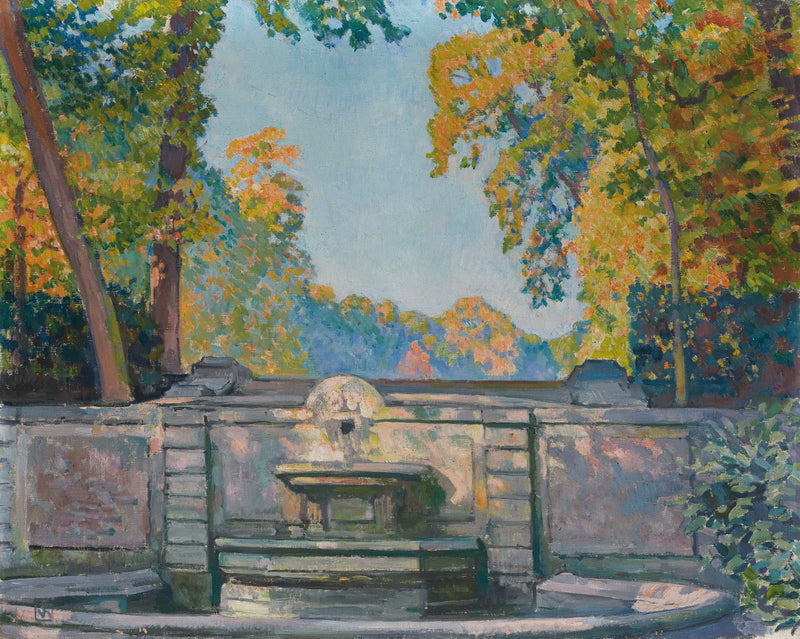 Fontänen - Théodore van Rysselberghe