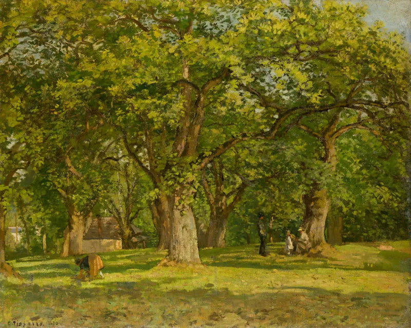 Skogen - Camille Pissarro