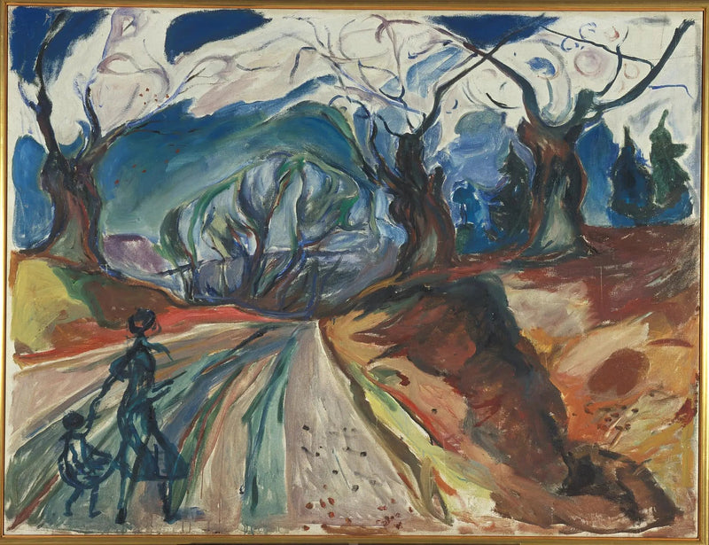 Den magiska skogen - Edvard Munch