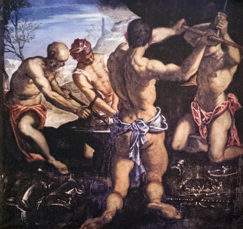Vulcains smedja - Jacopo Tintoretto