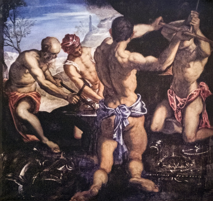 Vulcains smedja - Jacopo Tintoretto
