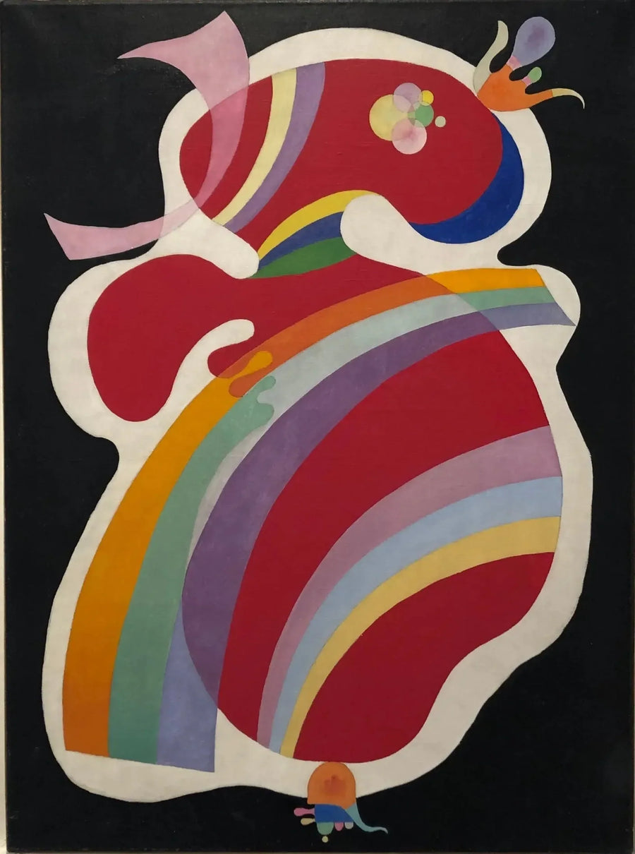 Den Röda Formen - Vassily Kandinsky