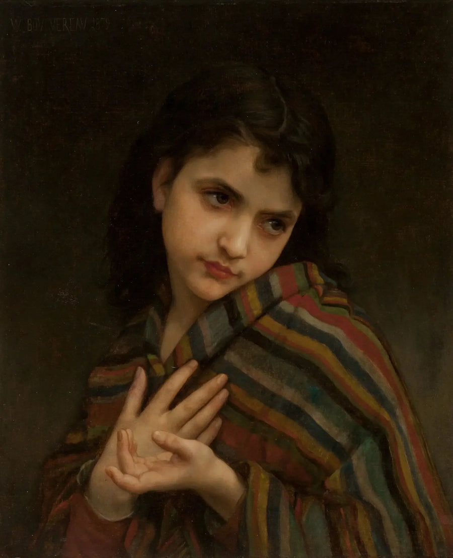 Den frusna - Bouguereau