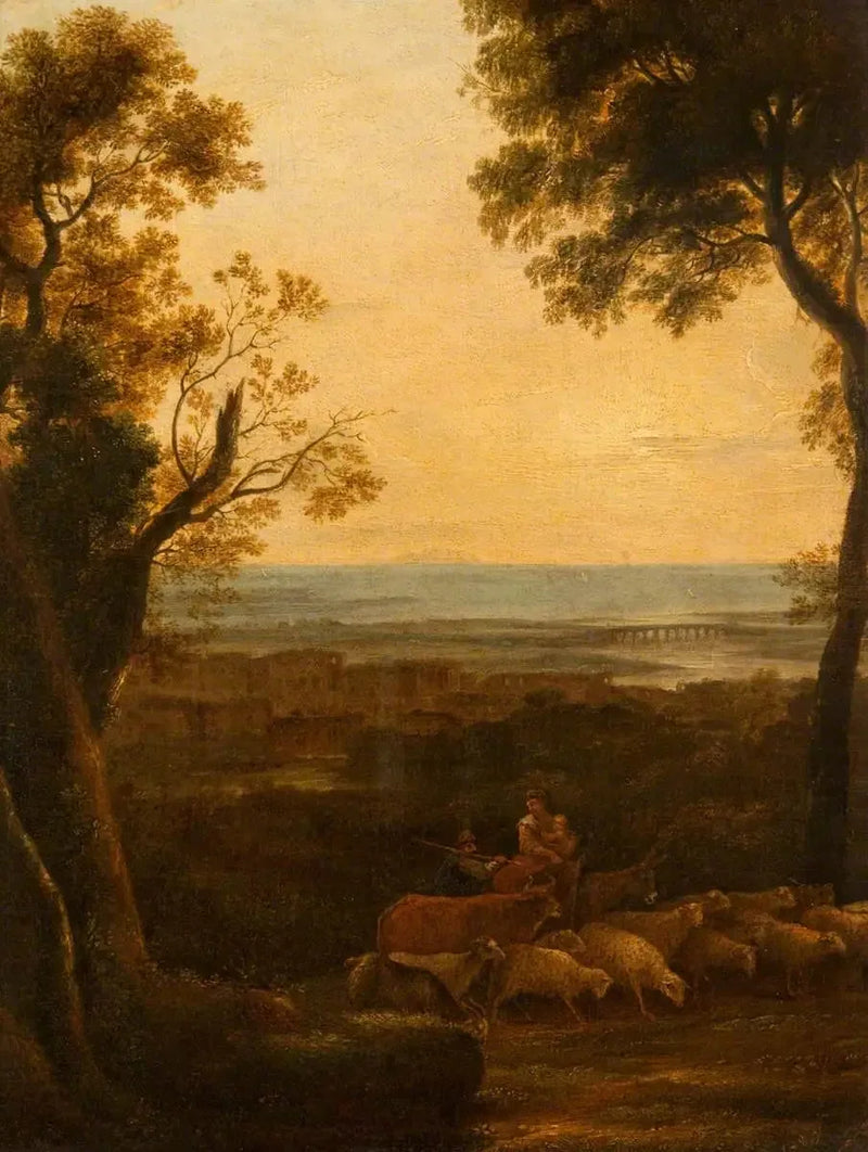 Flykten till Egypten - Claude Lorrain