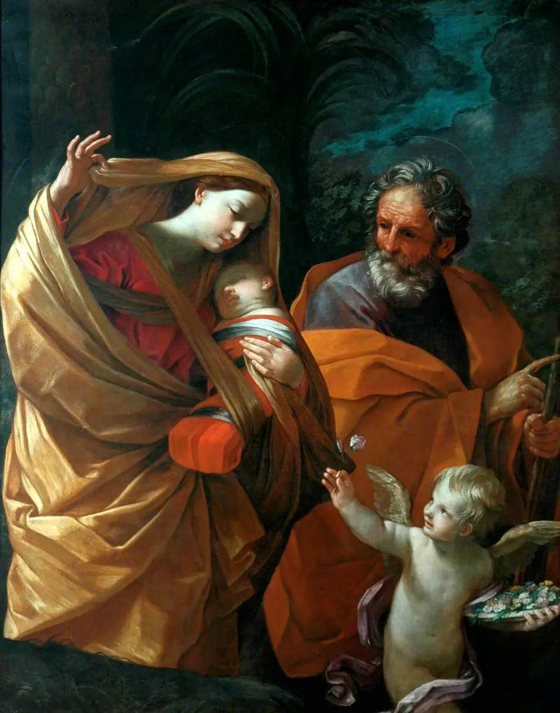 Flykten till Egypten - Guido Reni