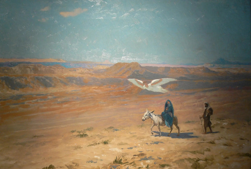 Flykten till Egypten - Jean-Léon Gérôme