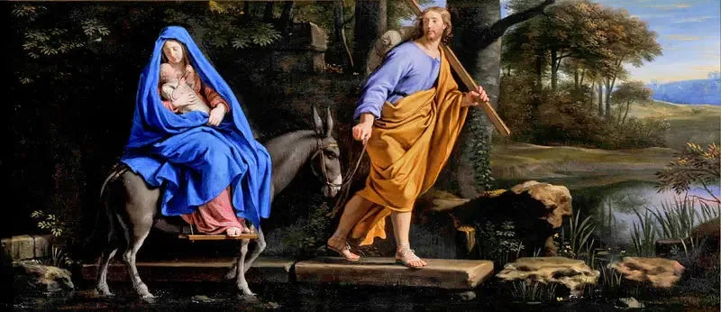 Flykten till Egypten - Philippe de Champaigne
