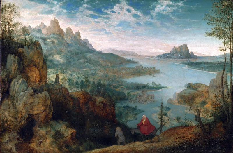 Flykten till Egypten - Pieter Brueghel den äldre
