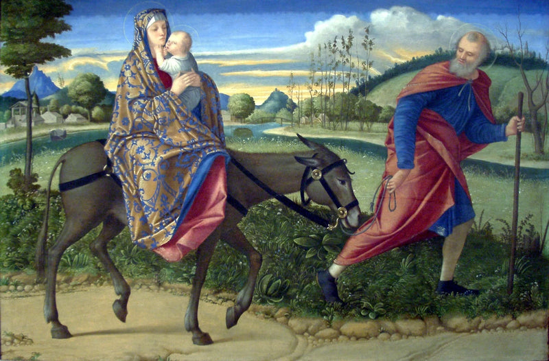 Flykten till Egypten - Vittore Carpaccio