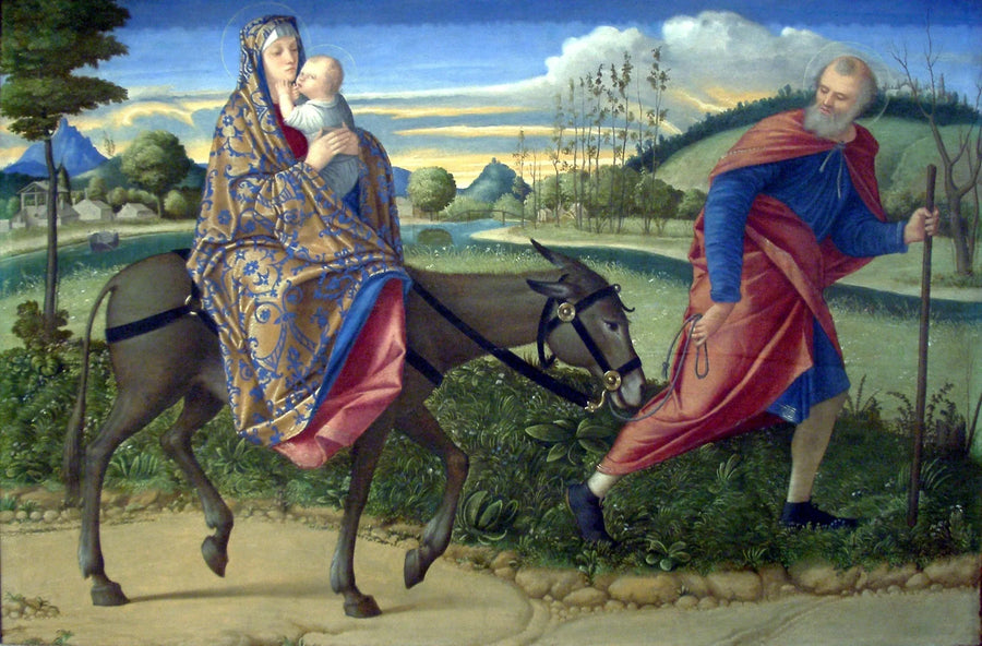 Flykten till Egypten - Vittore Carpaccio