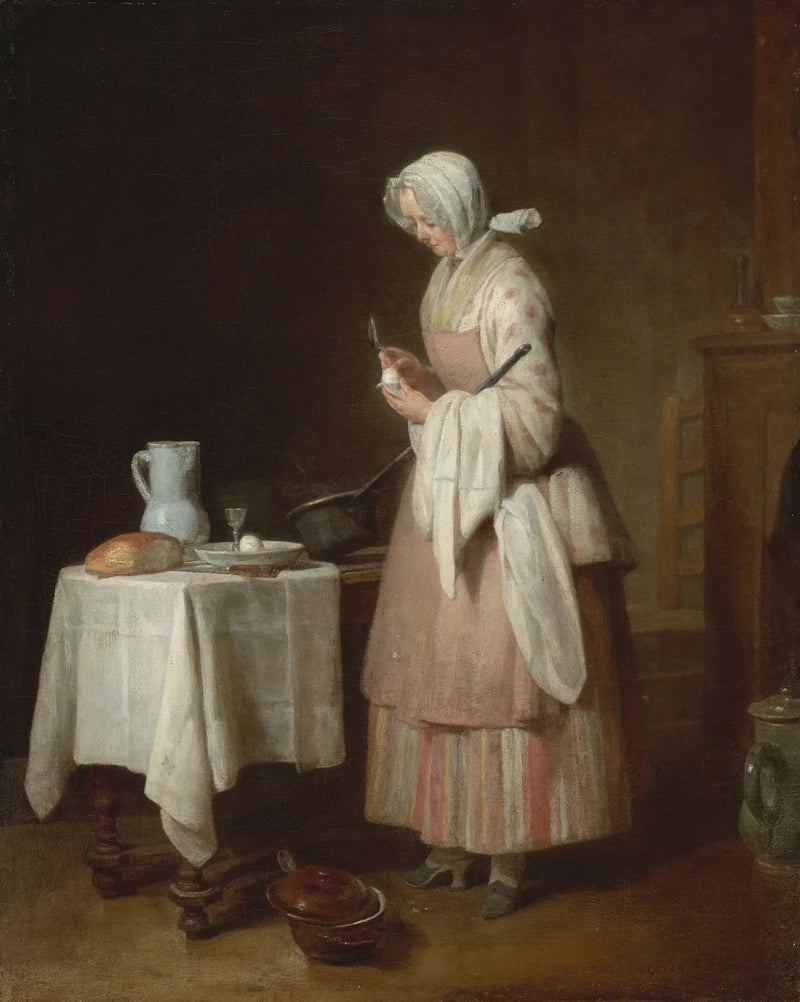 Den uppmärksamma vakt - Jean Siméon Chardin