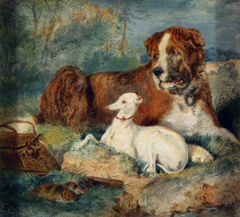 Fiskarens väktare - Edwin Henry Landseer