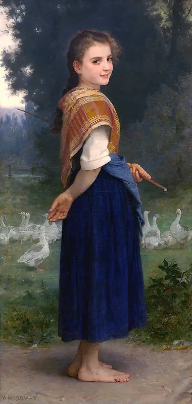 Gåsflickan - Bouguereau