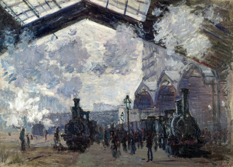 Gare Saint-Lazare - Claude Monet
