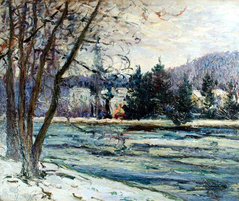 Glas, Ville d'Avray sjö - Maxime Maufra
