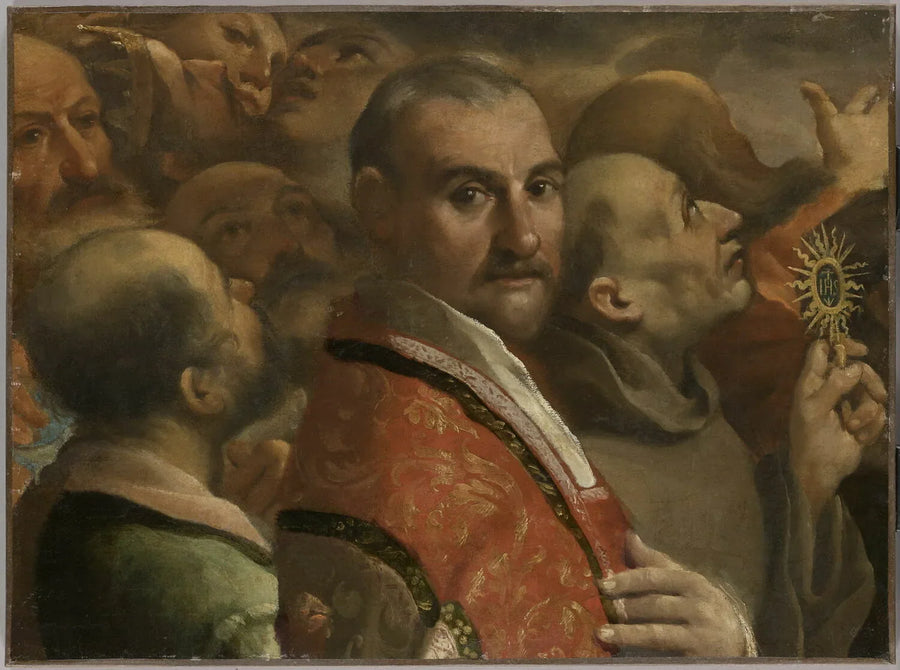 Alla helgons ära. Fragment - Guercino