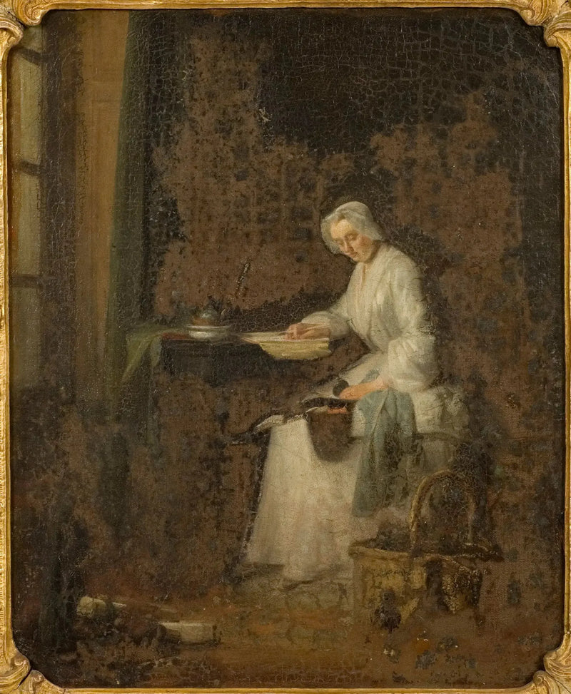 Hushållerskan - Jean Simeón Chardin