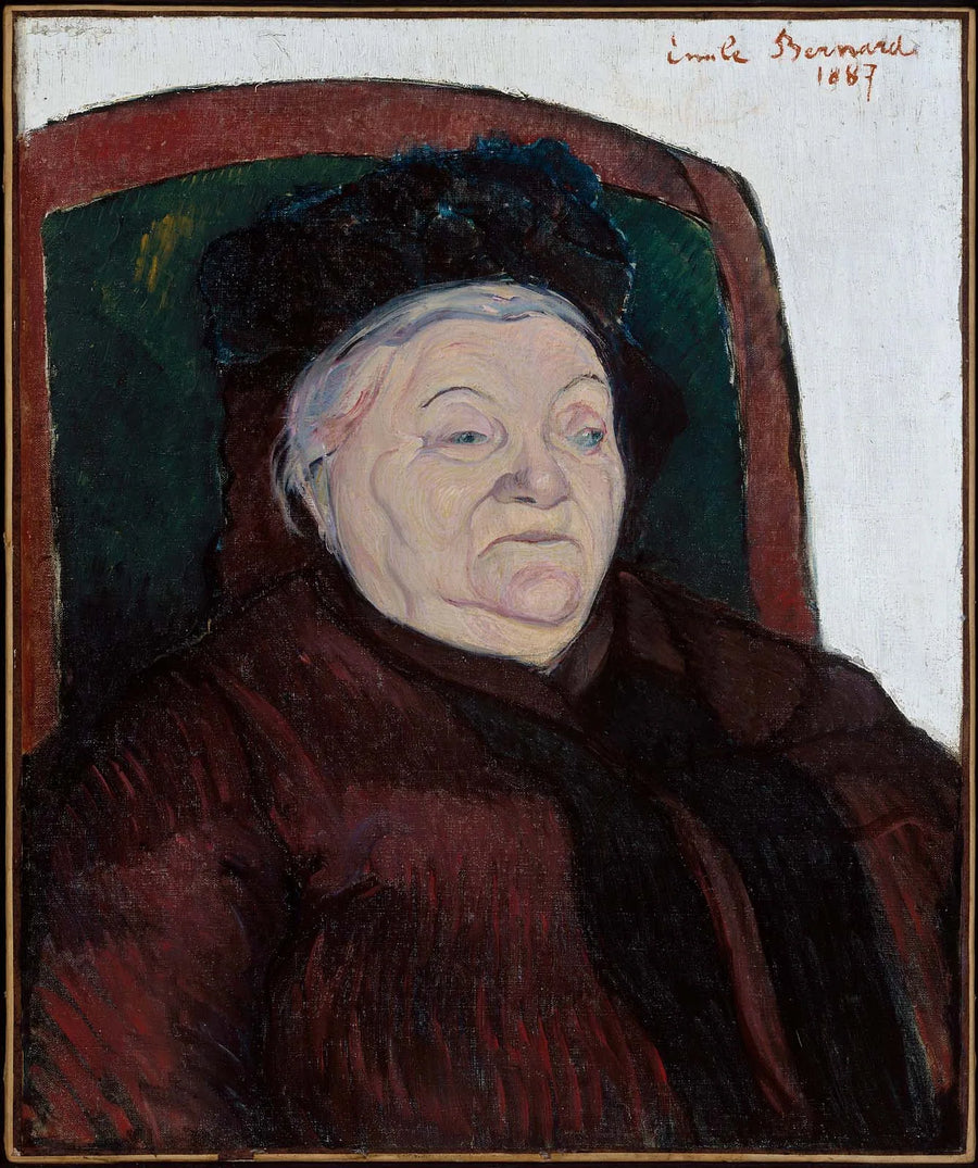 Konstnärens mormor - Émile Bernard
