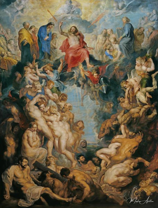 La grande cour la plus récente - Peter Paul Rubens - Reproductions de tableaux et peintures haut de gamme