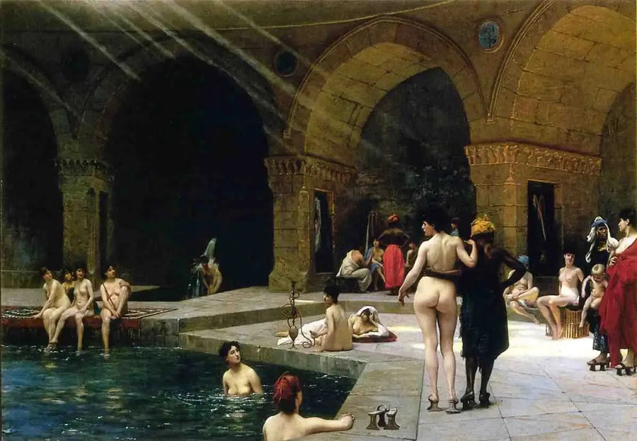 Den Stora Poolen i Brousse - Jean-Léon Gérôme