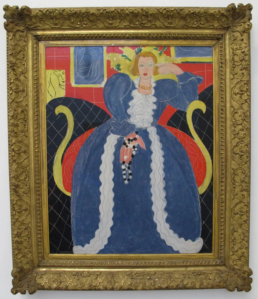 Den Stora Blå Eken och Mimosor - Henri Matisse