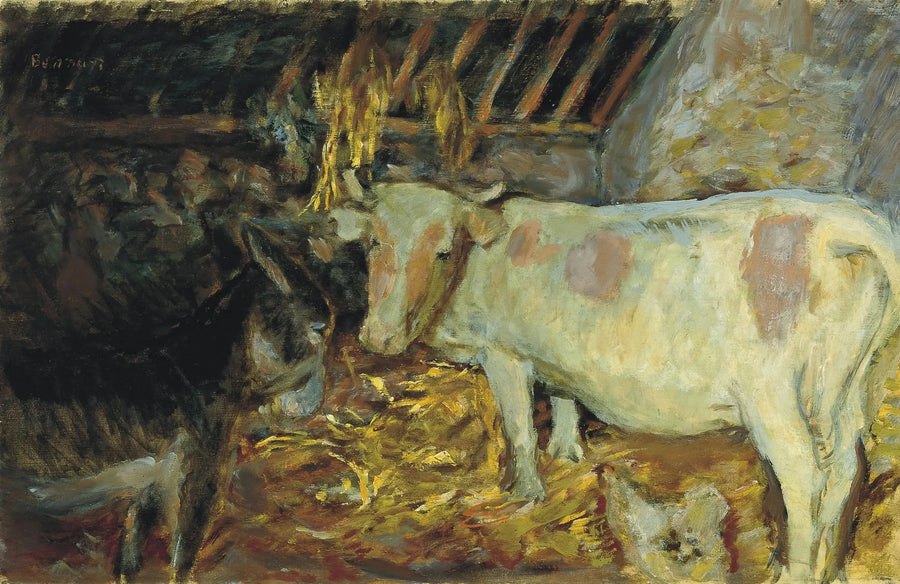 Ladan (ko i stallet) - Pierre Bonnard