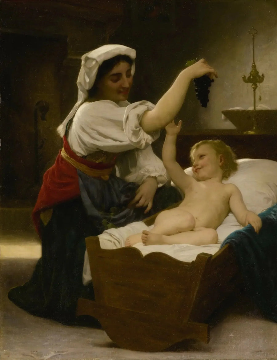 Druvklasen (första reduktionen) - Bouguereau