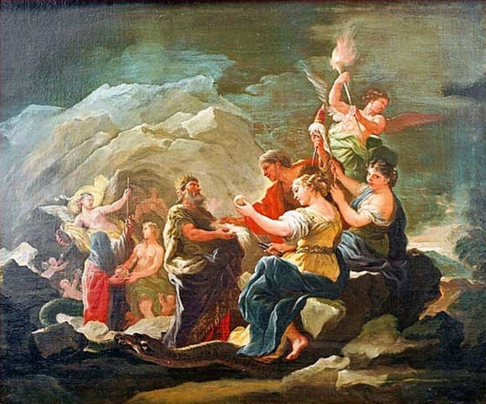 Evighetens grotta - Luca Giordano