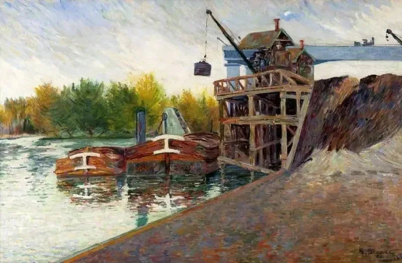 Koltrasten, Clichy - Paul Signac