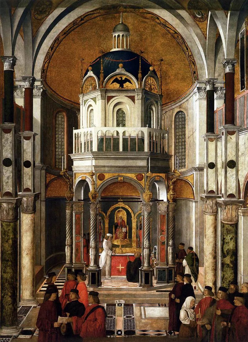 Pietro dei Ludovici:s helande - Gentile Bellini