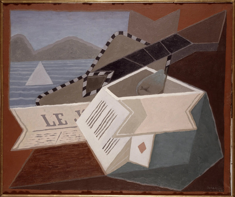 Gitarren framför havet - Juan Gris