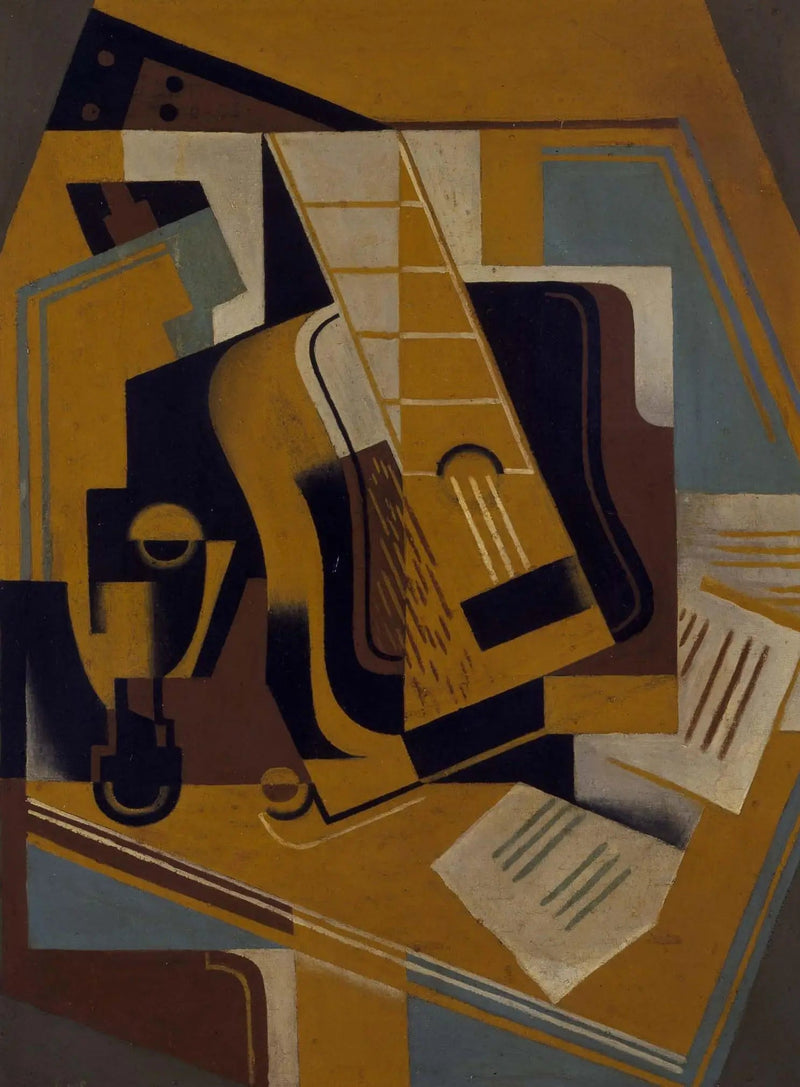 Elgitarren - Juan Gris