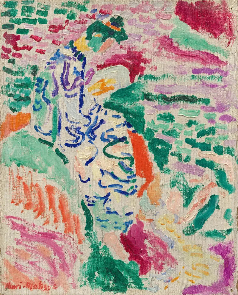 Den japanska vid vattnet - Henri Matisse