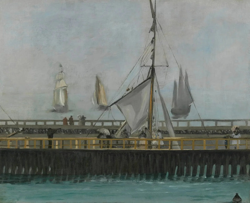 Boulogne-sur-Mer-piren - Édouard Manet
