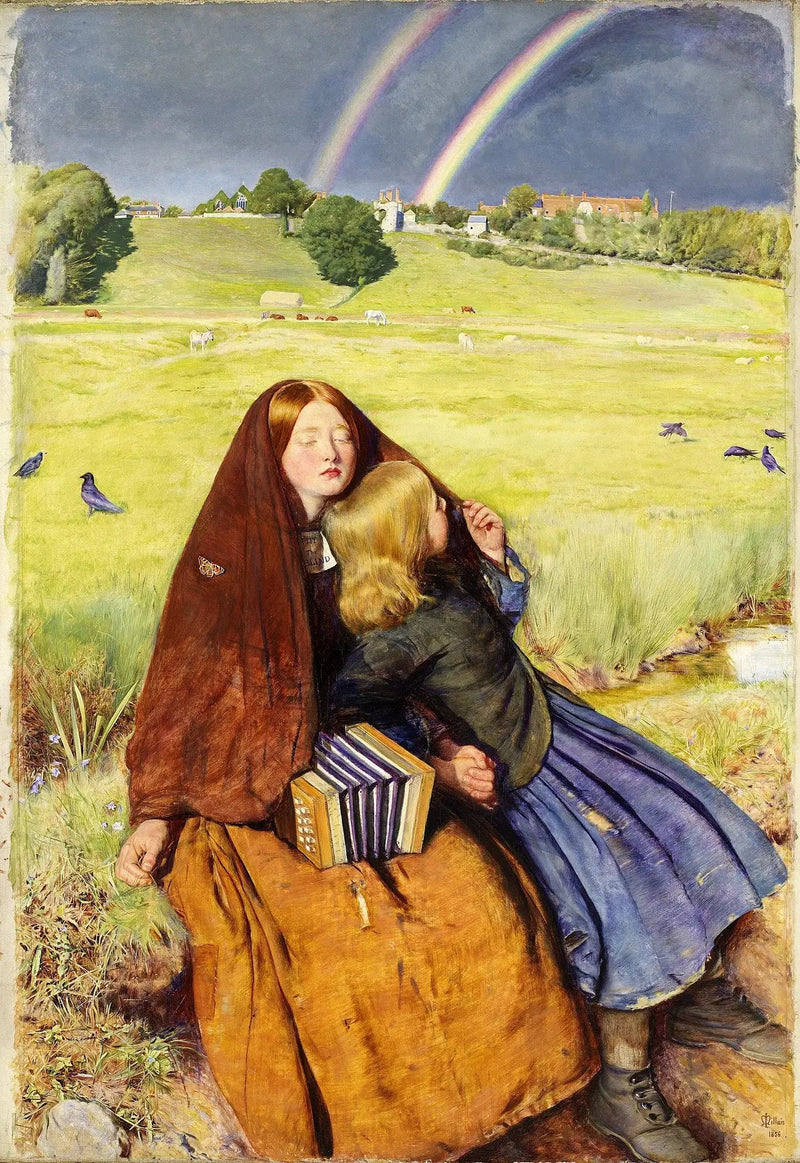 Den unge blinda - John Everett Millais