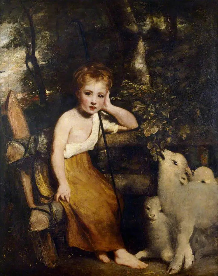 Den unga herdeinnan - Joshua Reynolds
