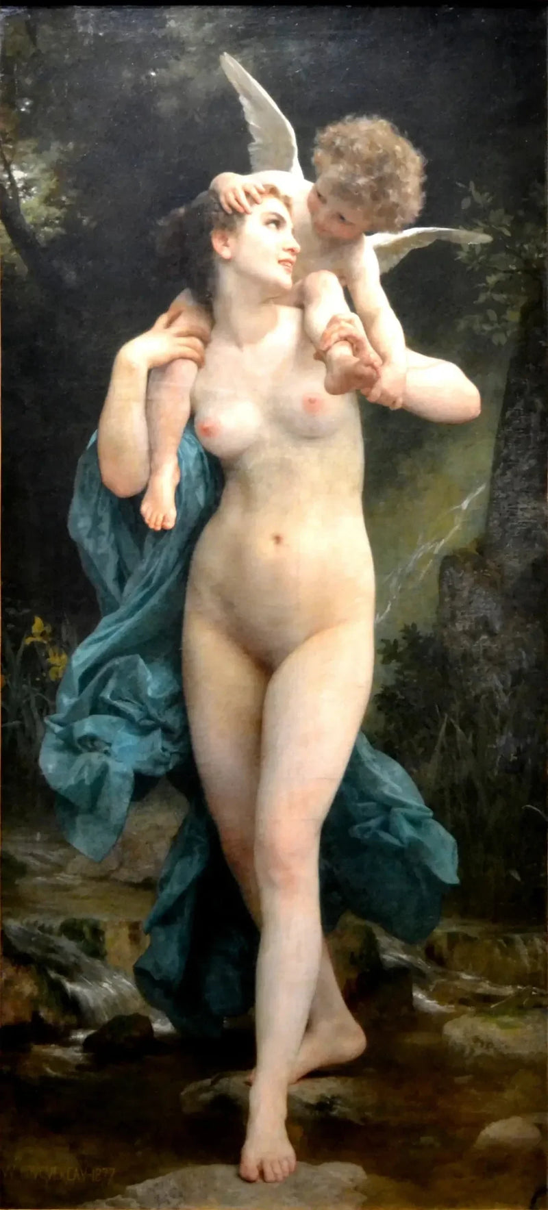 Ungdomen och Kärleken - Bouguereau