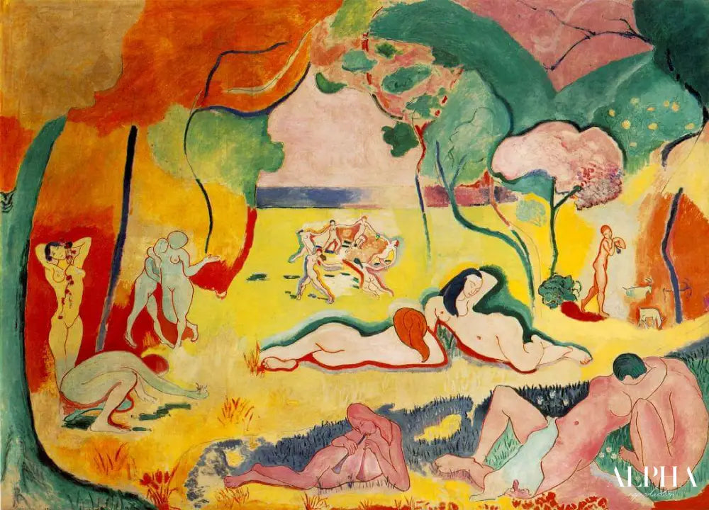 La joie de vivre - Matisse - Reproductions de tableaux et peintures haut de gamme