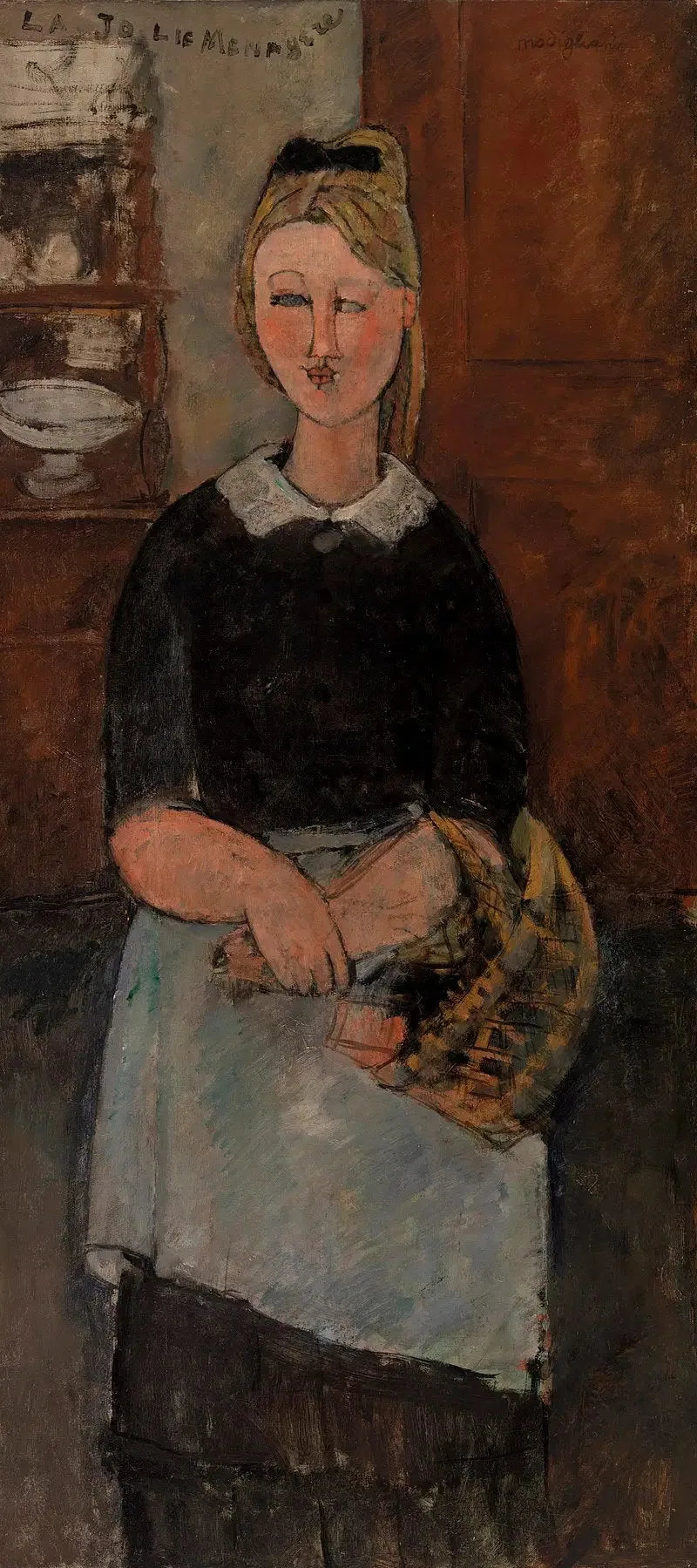 Den Vackra Hushållerskan - Amedeo Modigliani