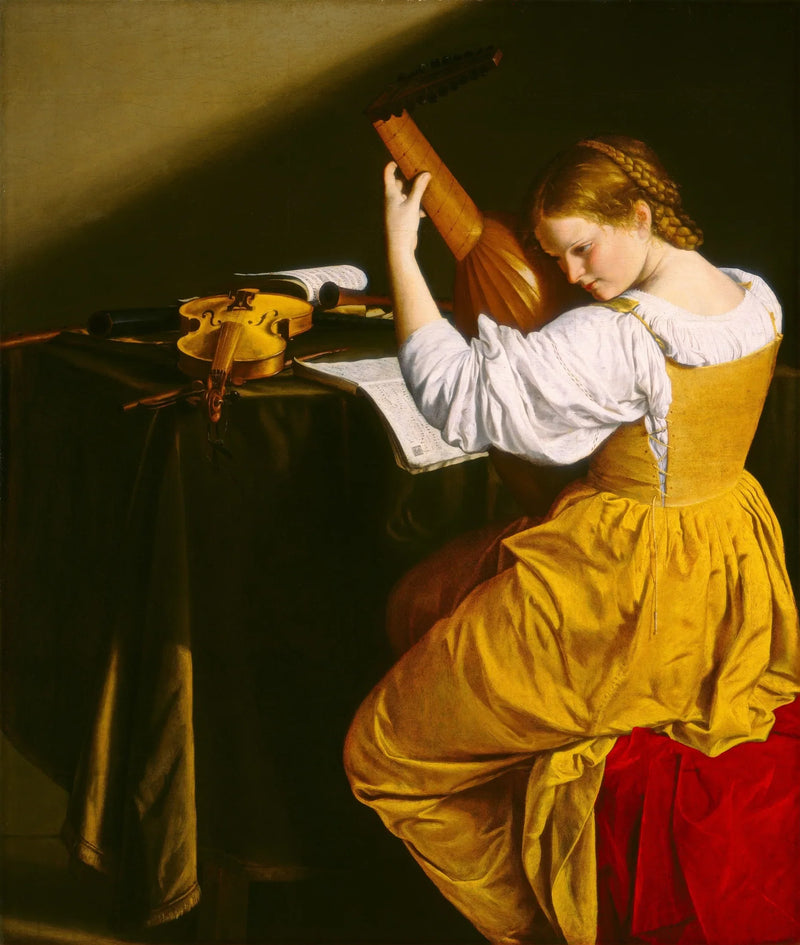 Lutanisten - Orazio Gentileschi