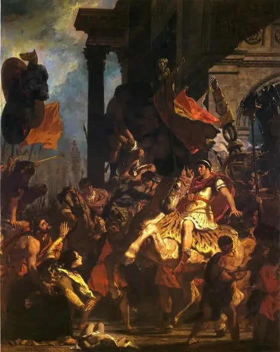 Trajans rättvisa - Eugène Delacroix