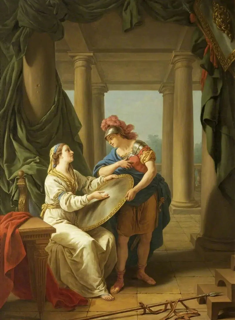 Den lacédémoniska - Louis Jean François Lagrenée