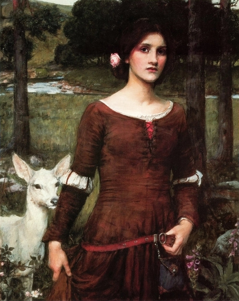 La Lady Clare - John William Waterhouse