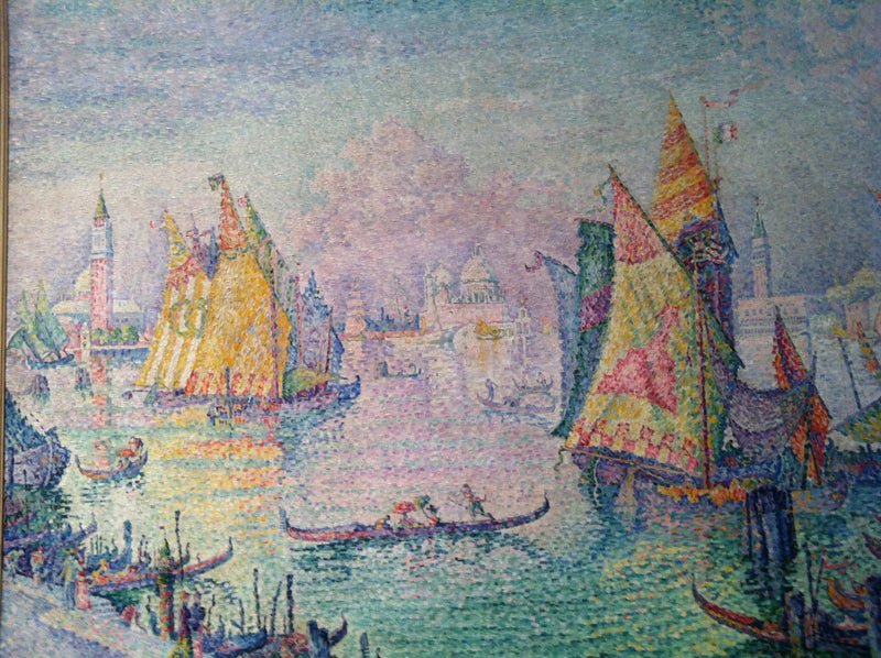 Lagunen i Sankt Markus, Venedig - Paul Signac