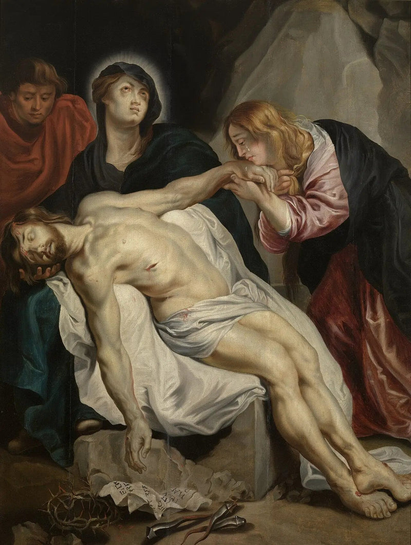 Klagosången över den döde Kristus - Antoine van Dyck