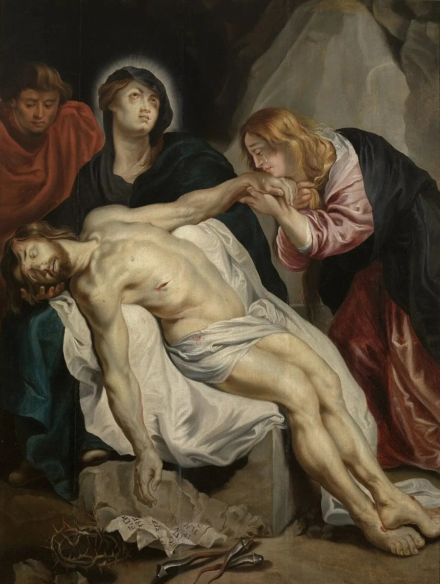 Klagosången över den döde Kristus - Antoine van Dyck