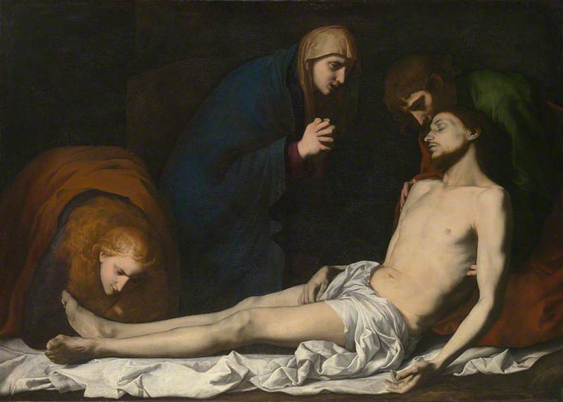 Lamentationen över den döde Kristus - Jusepe de Ribera