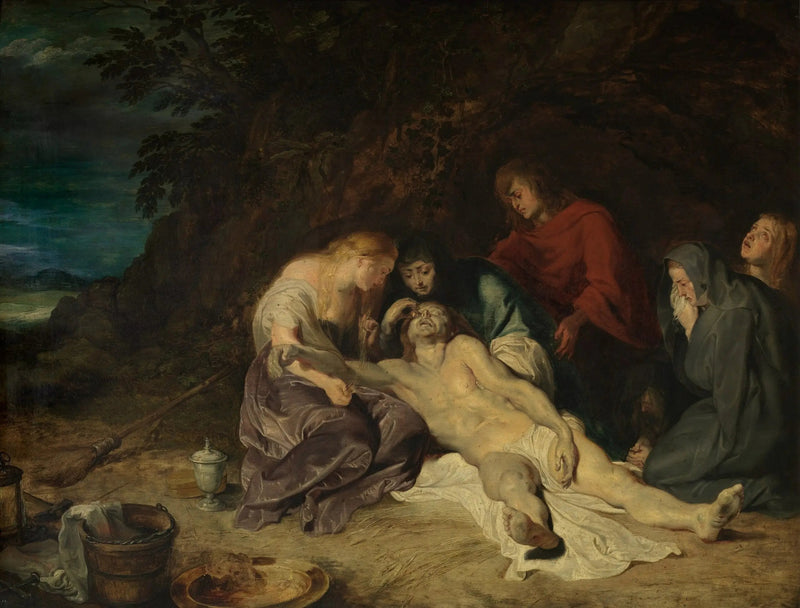 Lamentationen över den döde Kristus - Peter Paul Rubens