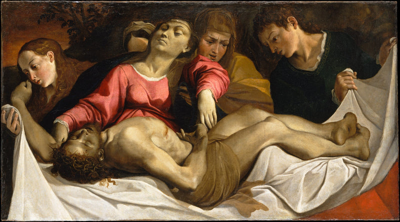 Lamentationen över Kristi döda kropp - Ludovico Carracci