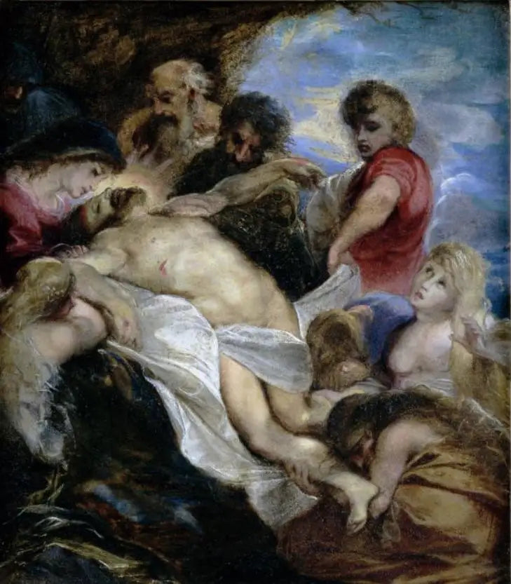 Klagan över den döde Kristus kropp - Peter Paul Rubens